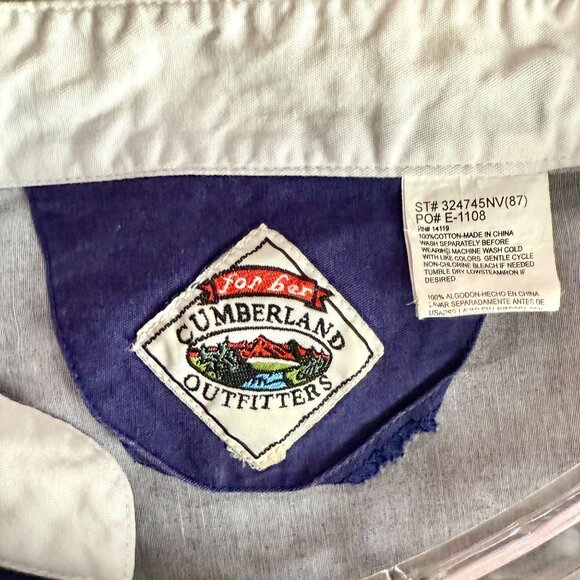 Vintage Cumberland Outfitters Womens M Aztec Western Show Shirt Short Sleeve - Picture 3 of 16